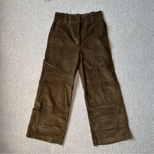 MANGO Corduroy high waisted pants